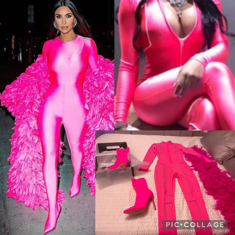 HALLOWEEN AS KIM KARDASHIAN! Brand new set. Can ship same day. Stunning!